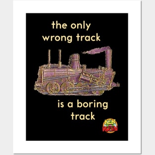 Only Wrong Track Posters and Art